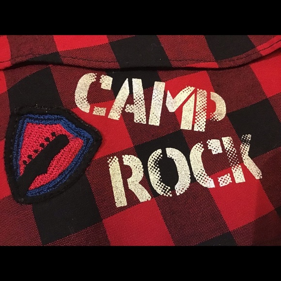 Girls camp rock Buffalo check red n black plaid ruffled mini skirt - Picture 4 of 12